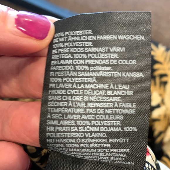 H&M Beautiful Fall Blouse Medium Women - Picture 11 of 12